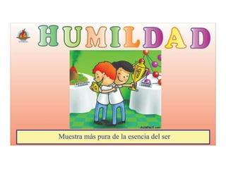 Un ejemplo de humildad y ‍caridad