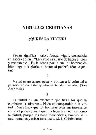 El impacto de las virtudes cristianas en la vida diaria