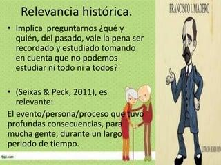 La relevancia histórica y doctrinal