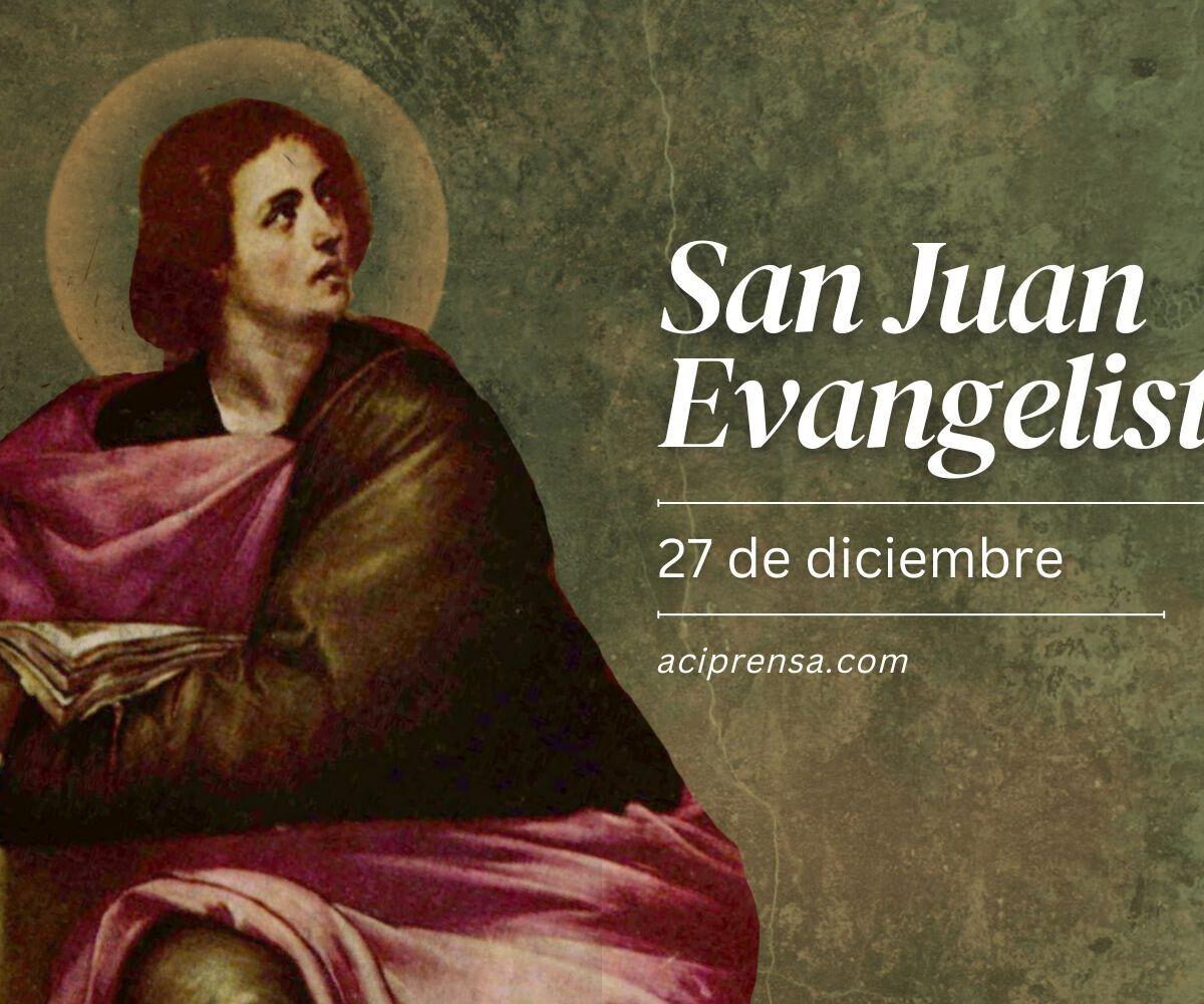 La solemnidad de San Juan Evangelista