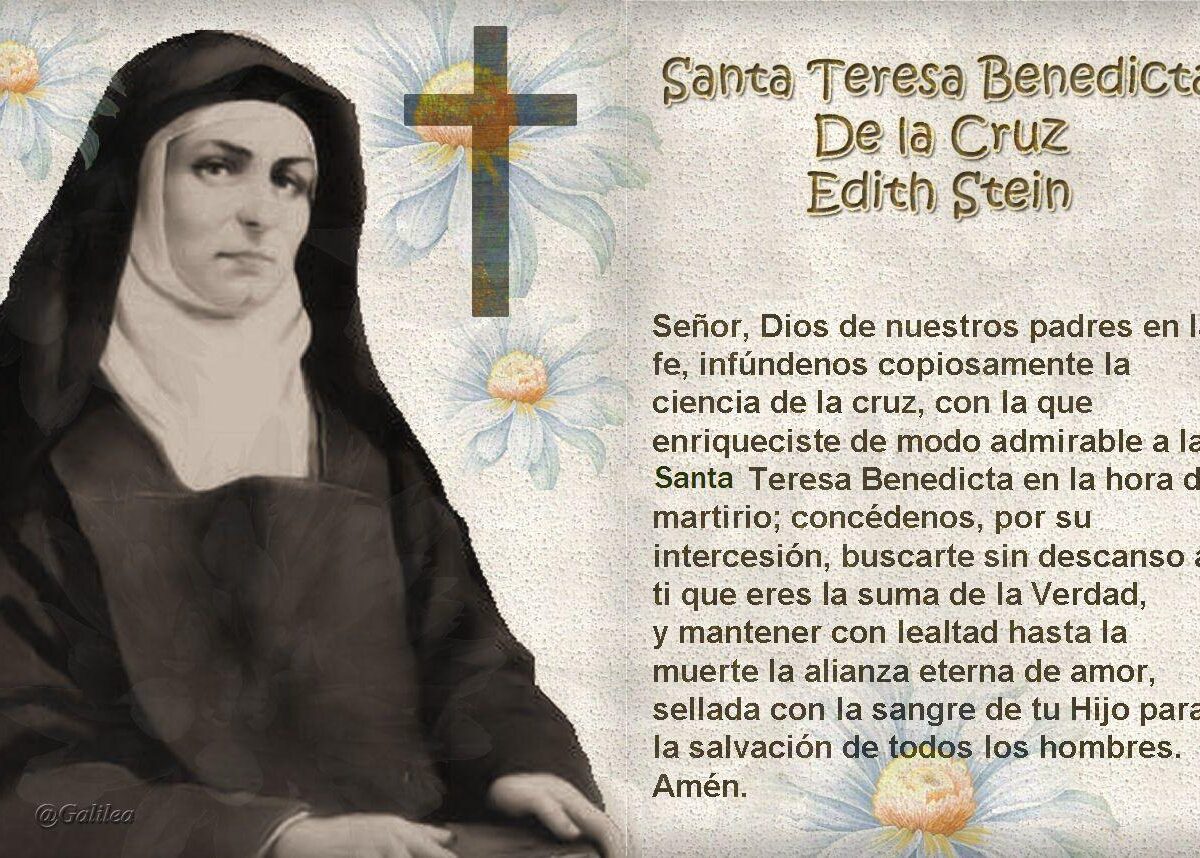 El día de Santa Teresa Benedicta de la Cruz: mártir y filósofa
