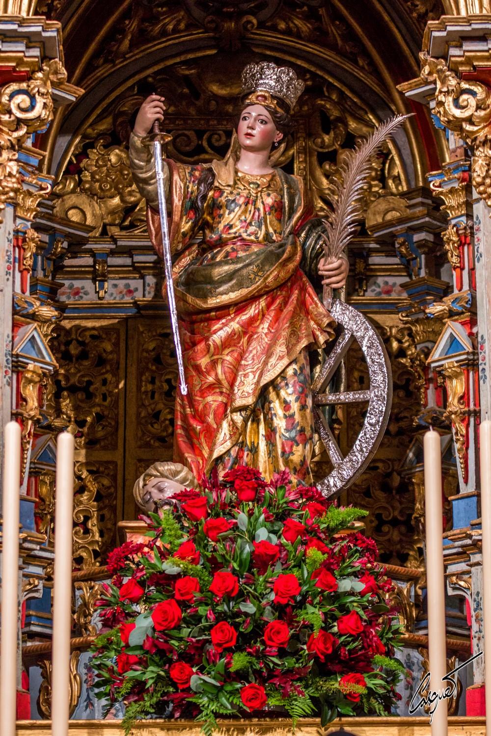 - La vida y martirio de Santa Catalina de Alejandría