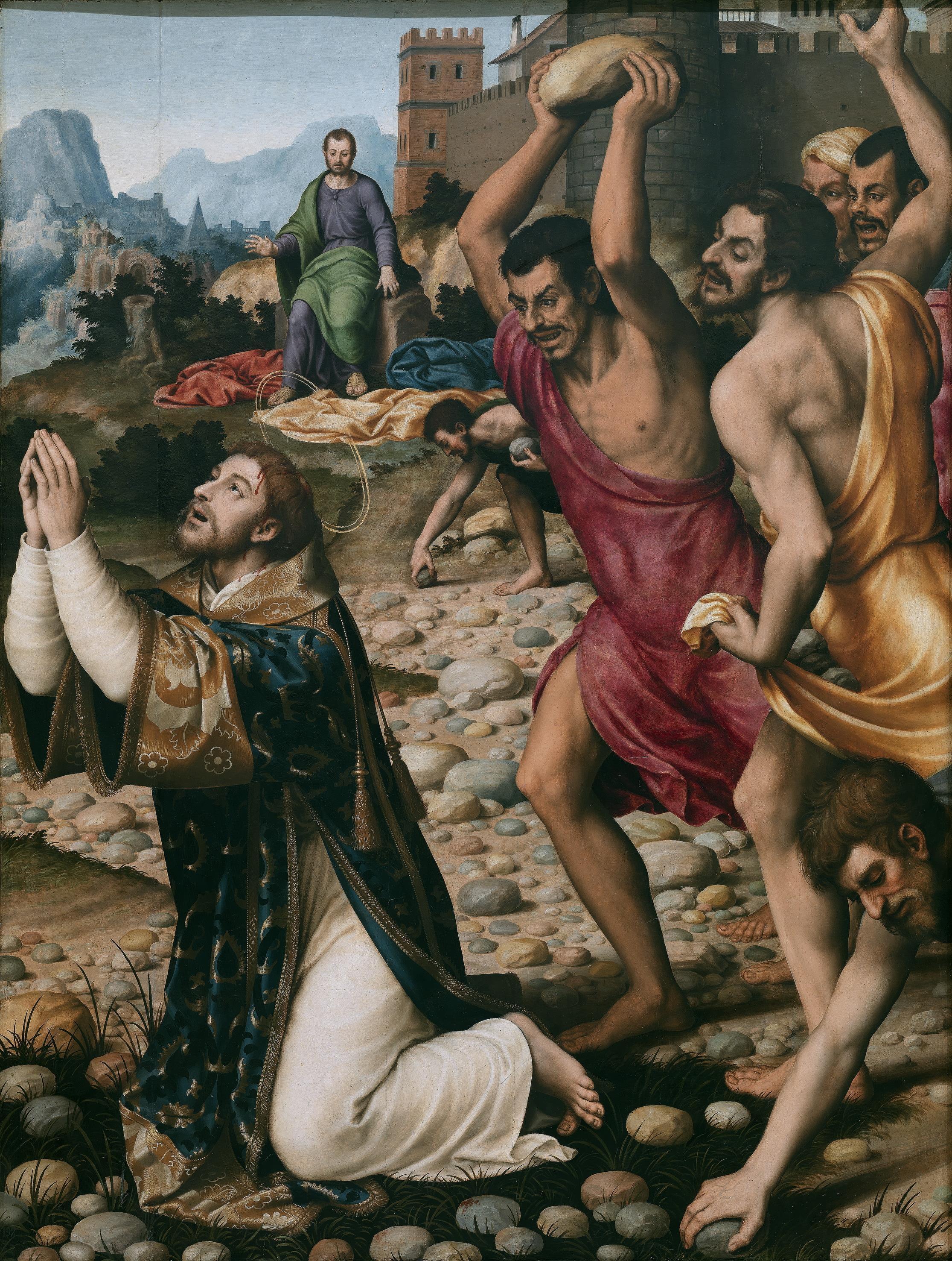 La ‌vida ​y martirio de San ‌Esteban