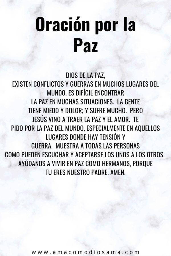 La ‌historia y significado detrás de la Oración de Paz y Fortaleza