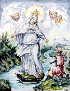 Celebración colorida en honor a la Virgen de la Misericordia
