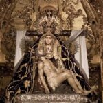 Procesión de la Virgen de las Angustias en Granada, España