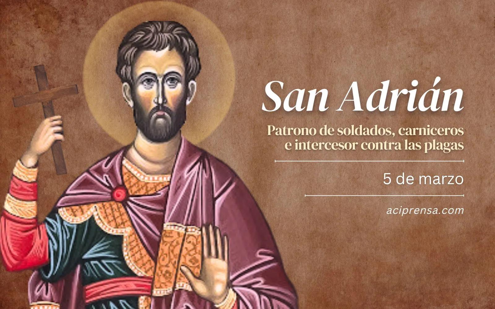 La vida y martirio de ⁤San Adrián