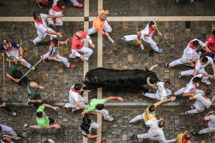 La devoción popular hacia San Fermín en la festividad de Pamplona